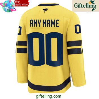 4 Nation Face Off 2025 Sweden Ice Hockey Jersey