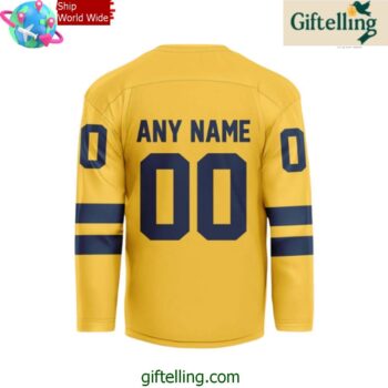 Sweden Ice Hockey 4 Nation Face Off 2025 Hockey Jersey
