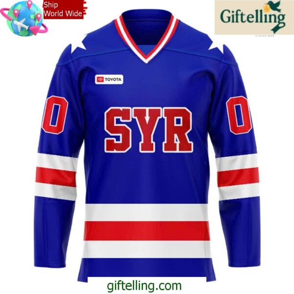 45th Anniversary Miracle On Ice Syracuse Crunch Jersey
