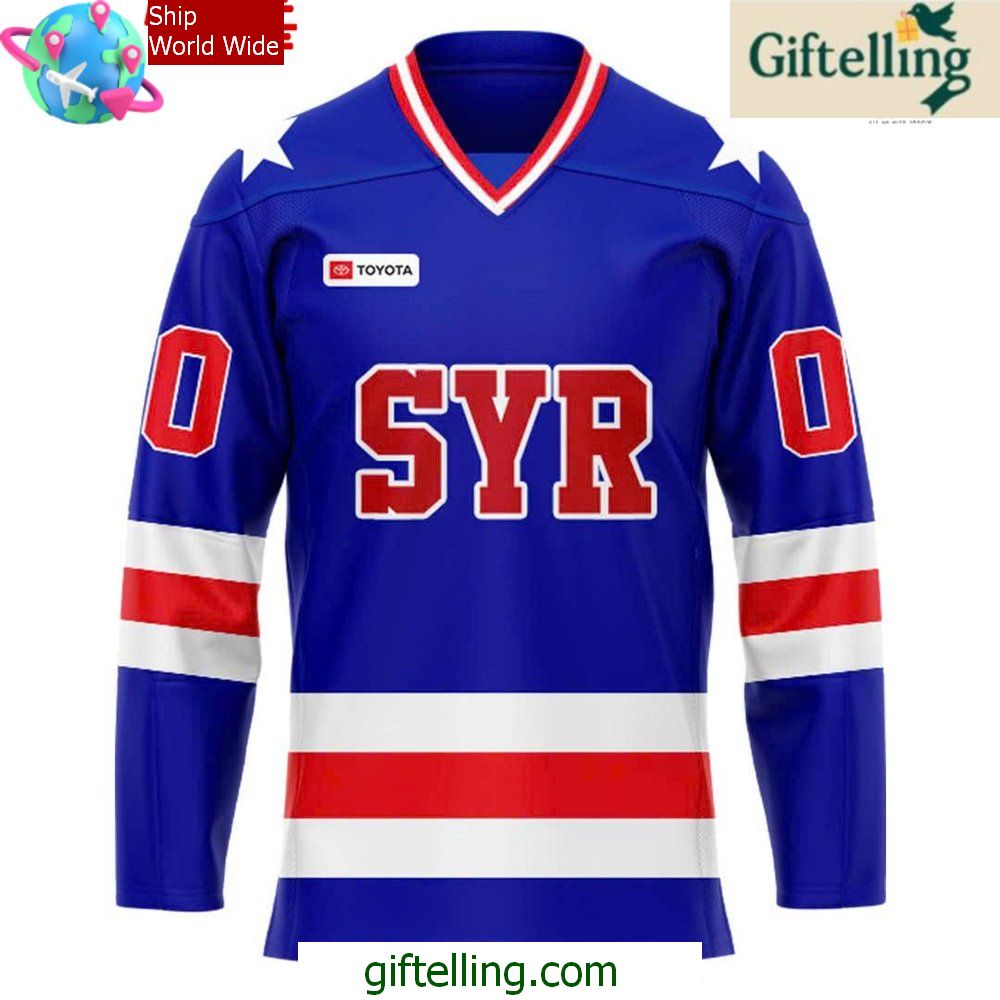 45th Anniversary Miracle On Ice Syracuse Crunch Jersey 45th Anniversary Miracle On Ice Syracuse Crunch Jersey