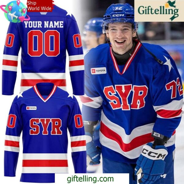 45th Anniversary Miracle On Ice Syracuse Crunch Jersey
