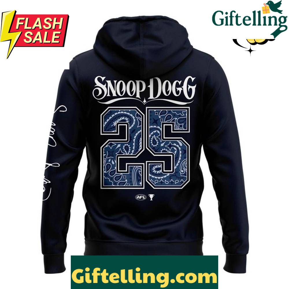 AFL Grand Final 2025 x Snoop Dogg Special Hoodie AFL Grand Final 2025 x Snoop Dogg Special Hoodie