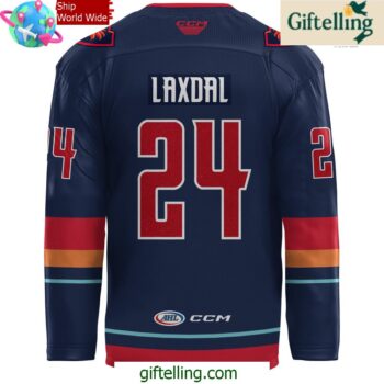 AHL Coachella Valley Firebirds 2024 Derek Laxdal Hockey Jersey