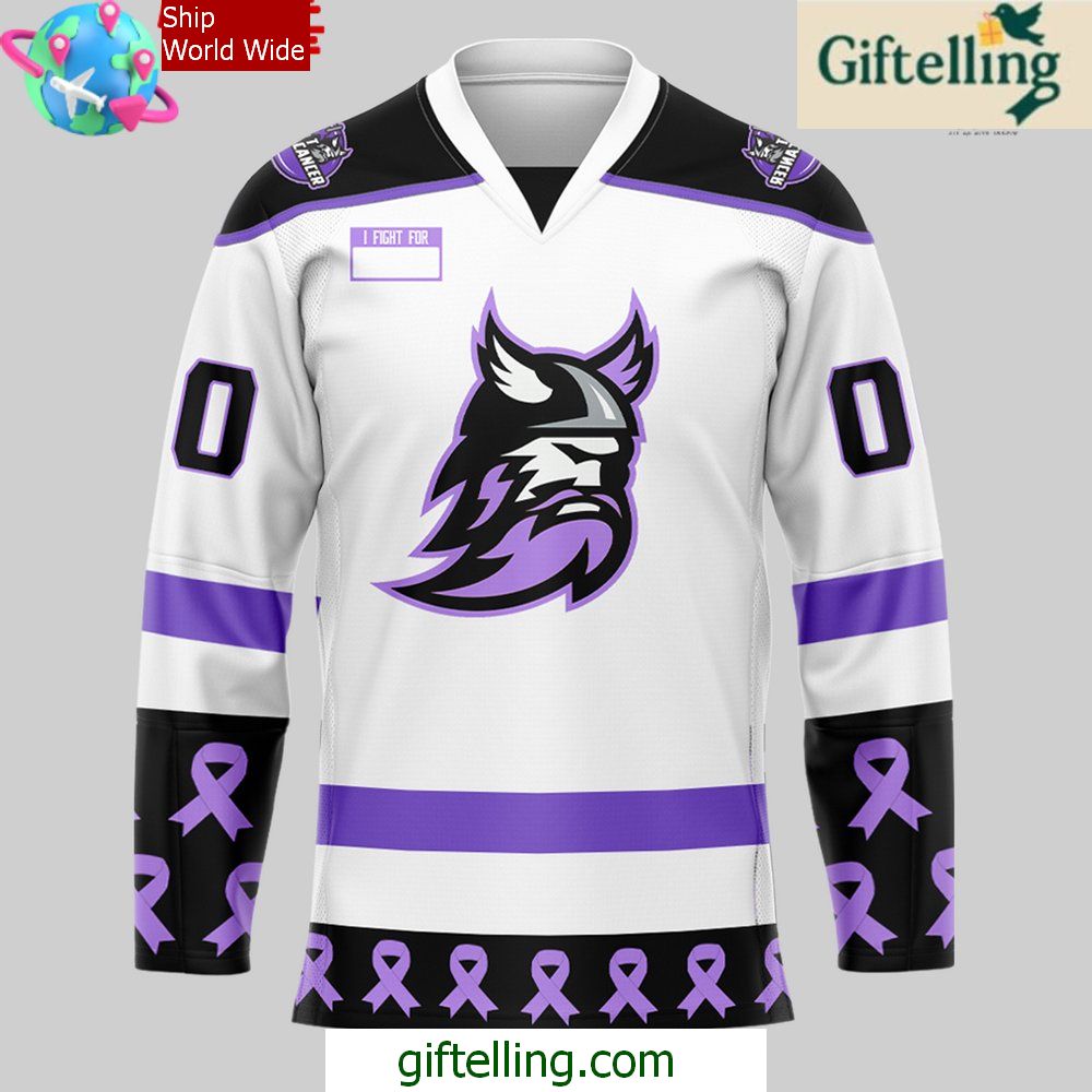 Adirondack Thunder Fight Cancer 2025 Hockey Jersey Adirondack Thunder Fight Cancer 2025 Hockey Jersey