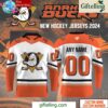 Anaheim Ducks Customized New Hockey Jersey 2024