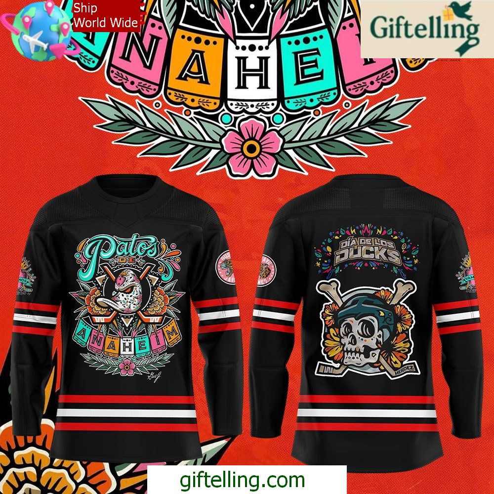 Anaheim Ducks Patos Anaheim Special Hockey Jersey