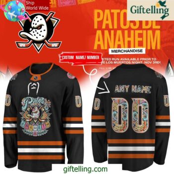 Anaheim Ducks Patos De Anaheim 2024 Hockey Jersey