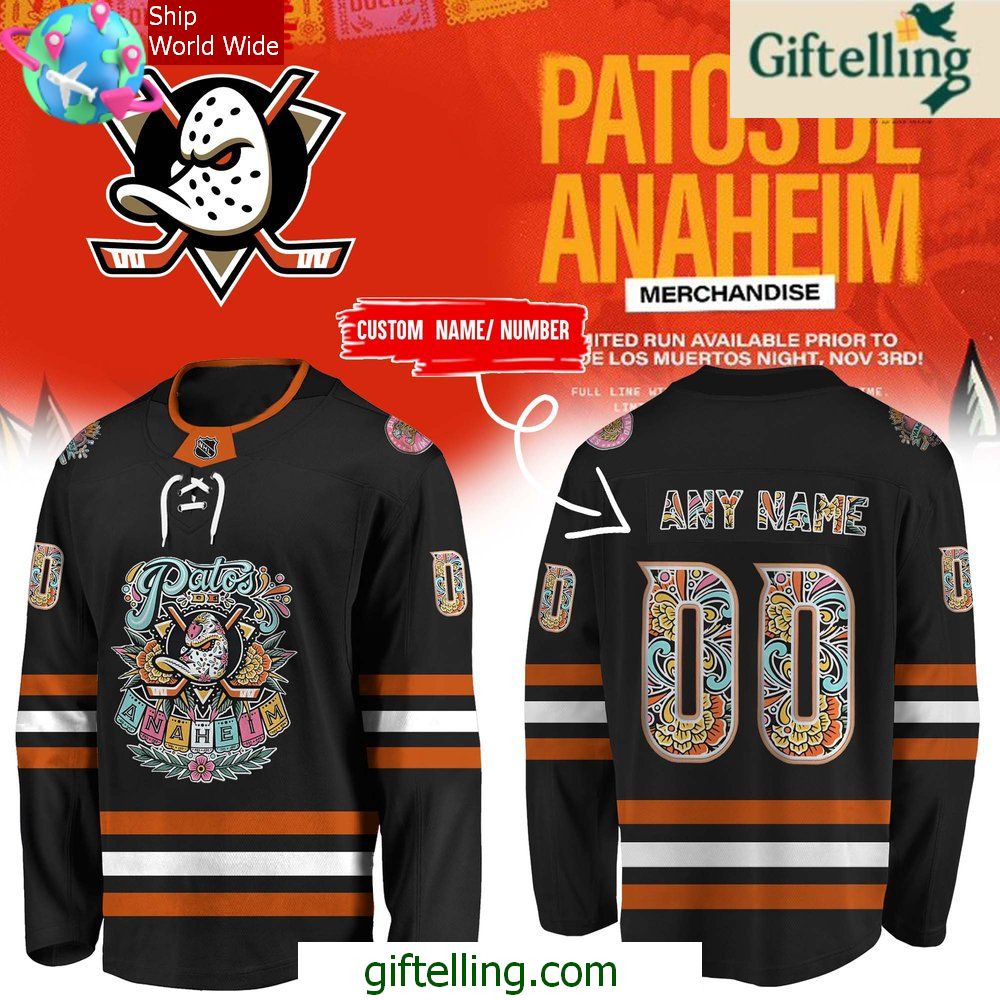 Anaheim Ducks Patos De Anaheim 2024 Hockey Jersey