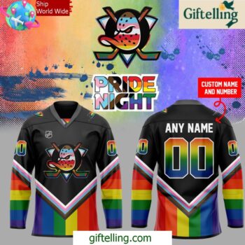 Anaheim Ducks Pride Night 2025 Jersey