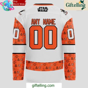 Anaheim Ducks x Start Wars Custom Hockey Jersey