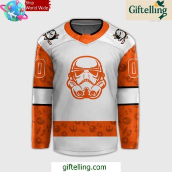 Anaheim Ducks x Star Wars Night 2024 Hockey Jersey