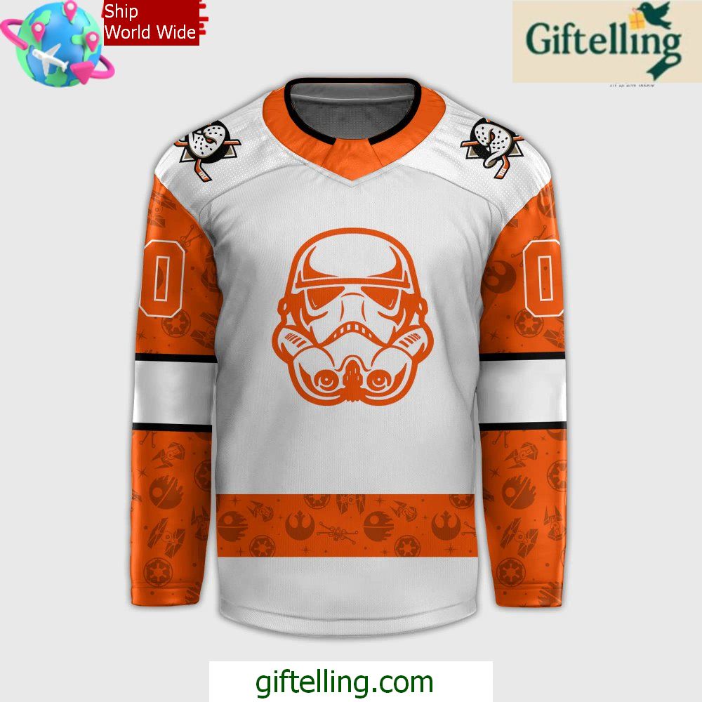 Anaheim Ducks x Star Wars Night 2024 Hockey Jersey Anaheim Ducks x Star Wars Night 2024 Hockey Jersey