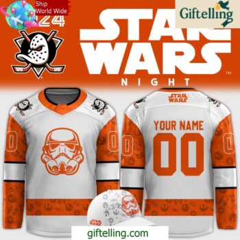 Anaheim Ducks x Star Wars Night 2024 Hockey Jersey