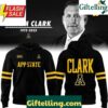 Appalachian State Mountaineers Thank You Shawn Clark Uniform Black Hoodie