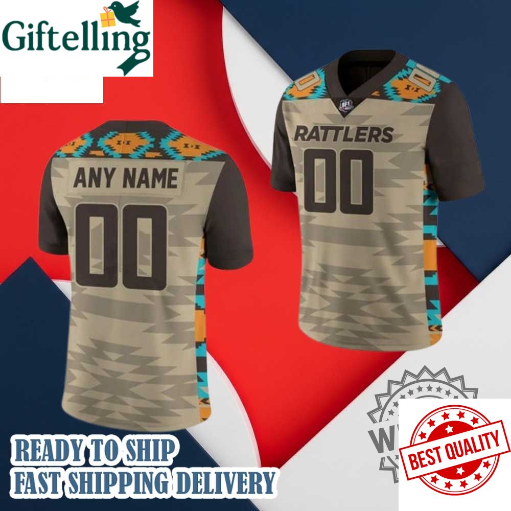 Arizona Rattlers Native American Heritage Night 2025 Football Jersey