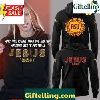Arizona State Sun Devils x JESUS WON Special Hoodie