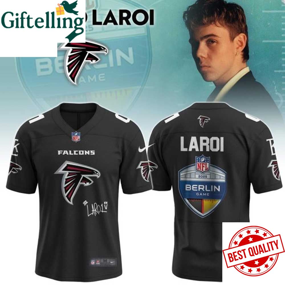 Atlanta Falcons Kid Laroi Berlin Game Personalized Football Jersey