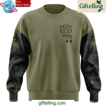 Auburn Tiger Coach Hugh Freeze Special Camo Sweatshirt