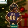 Baltimore Ravens Football Lamar Jackson Ornament 2025