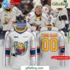 Barrie Colts New Uniform 202425 White Hockey Jersey