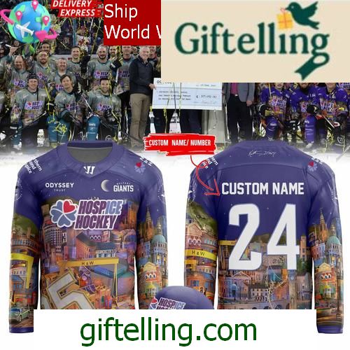 Belfast Giants x Northern Ireland Childrens Hospice 2025 Jersey
