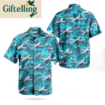 Belgian Air Force Airbus A400M Atlas Hawaiian Shirt 1