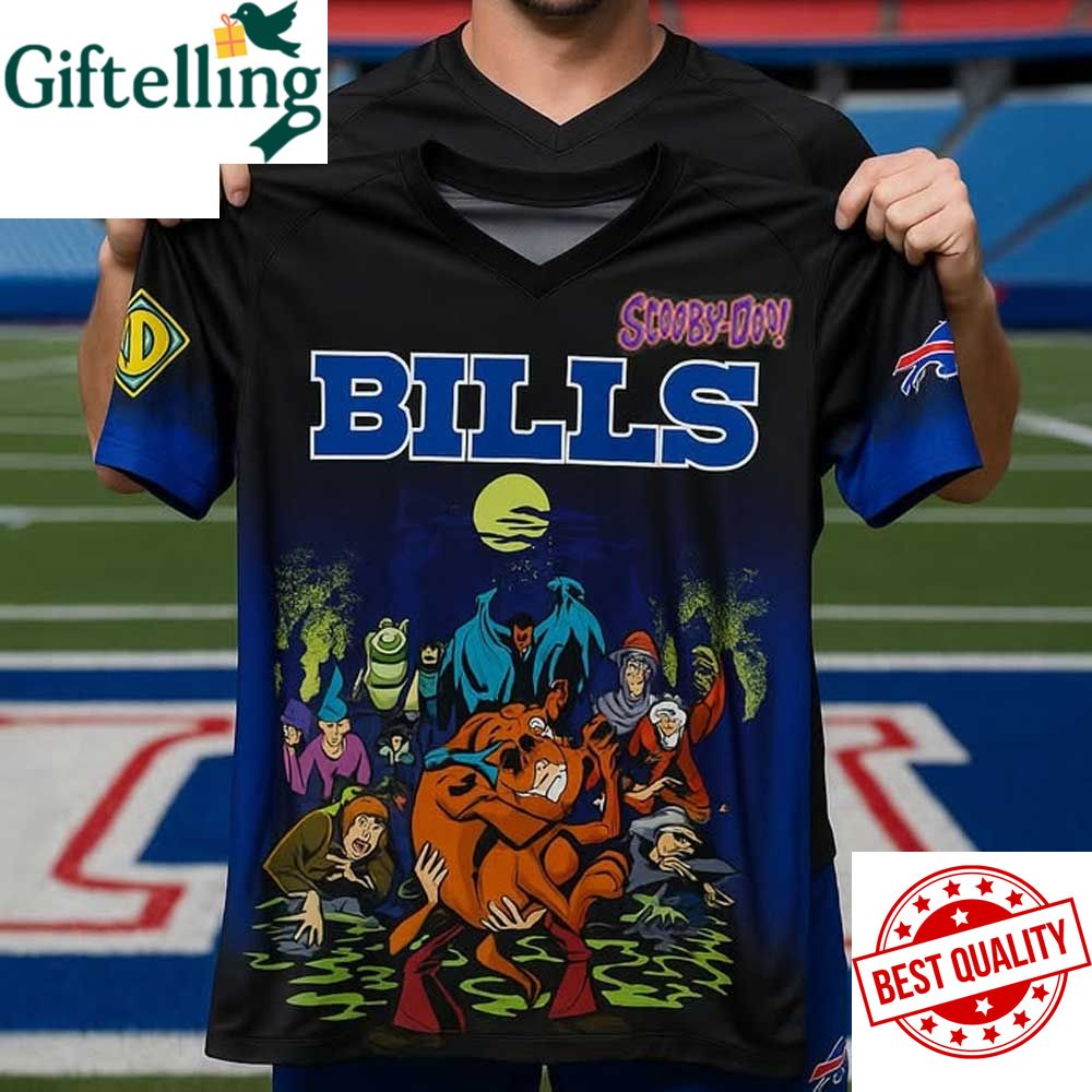 Bills Football X Scoobydoo Football Jersey