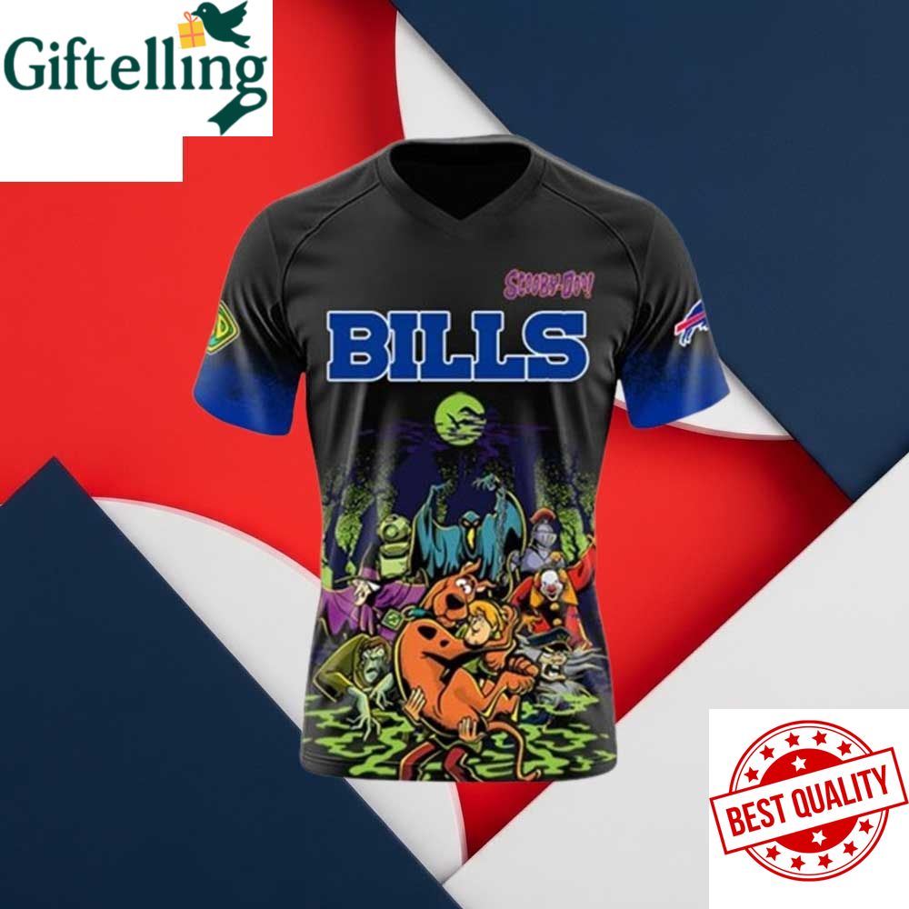 Bills Football X Scoobydoo Football Jersey