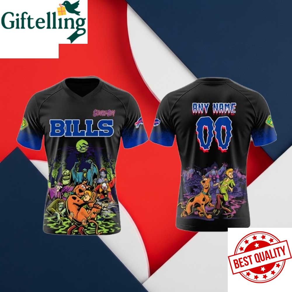 Bills Football X Scoobydoo Football Jersey