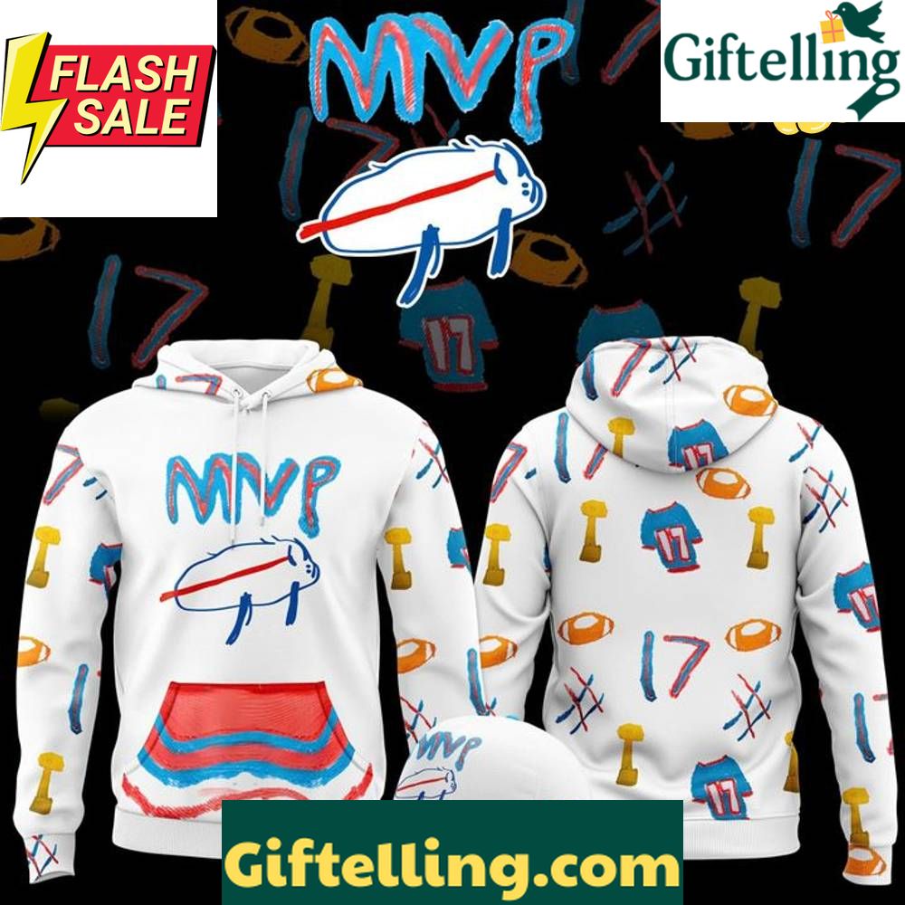 Bills Josh Allen 2025 Billustration Charlie Special Hoodie