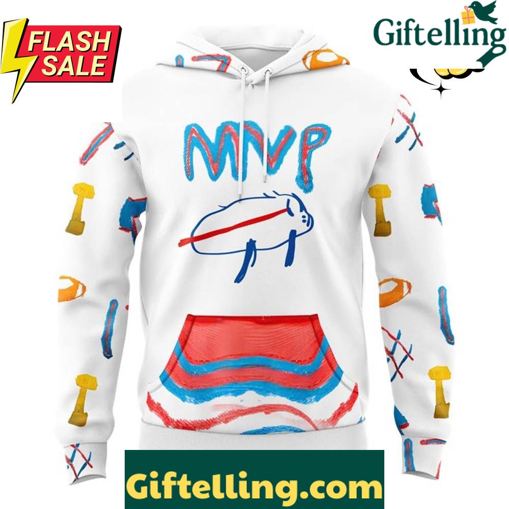 Bills Josh Allen 2025 Billustration Charlie Special Hoodie Bills Josh Allen 2025 Billustration Charlie Special Hoodie