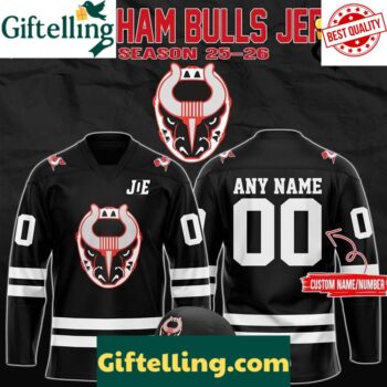 Birmingham Bulls New Season 2025-26 Custom Hockey Jersey