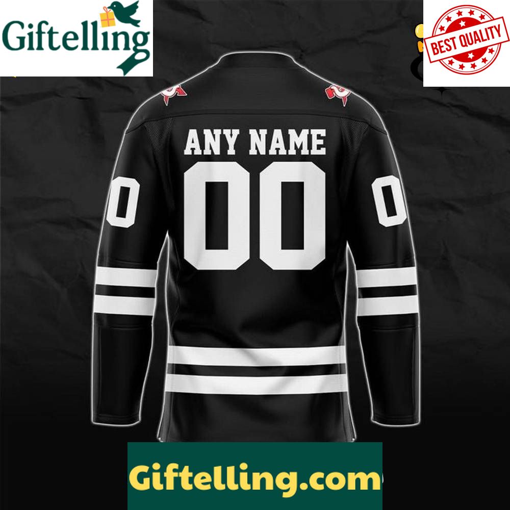 Birmingham Bulls New Season 202526 Custom Hockey Jersey  Black