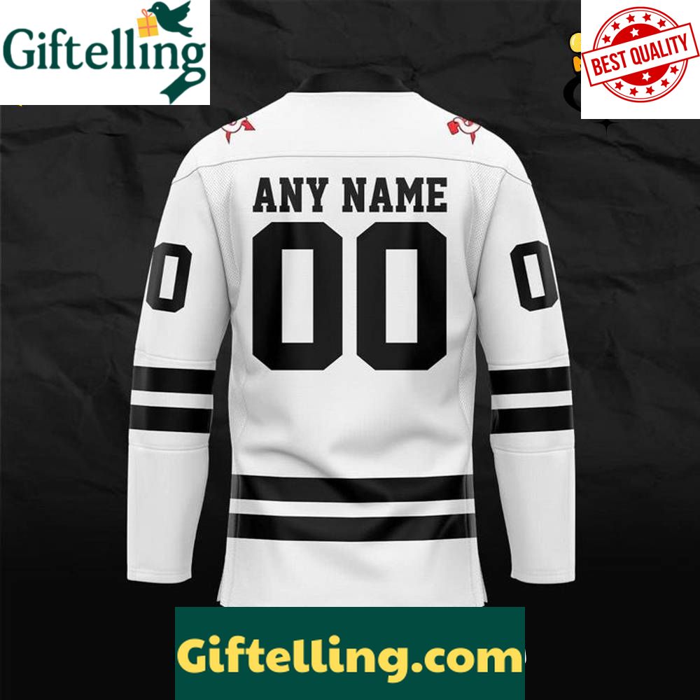 Birmingham Bulls New Season 202526 Custom Hockey Jersey  White