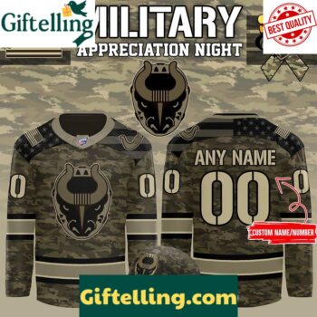 Birmingham Bulls x Military Appreciation Night 2025 Camo Hockey