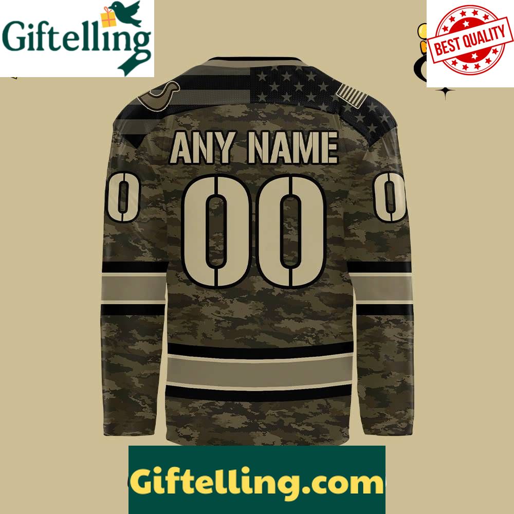 Birmingham Bulls x Military Appreciation Night 2025 Camo Hockey Jersey