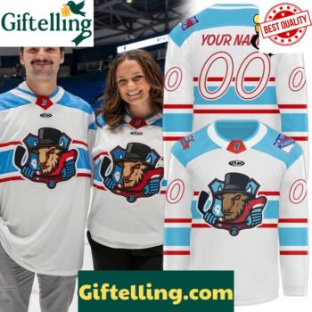 Bloomington Bison New Season 2025-26 White Custom Hockey