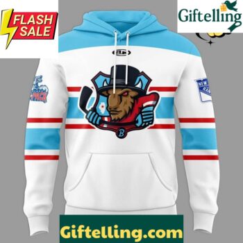 Bloomington Bison New Season 202526 White Hoodie