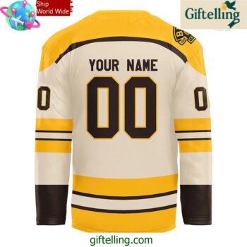 Boston Bruins 100th Anniversary Special Edition Hockey Jersey
