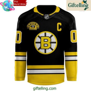 Boston Bruins Centennial Game 2024 Hockey Jersey