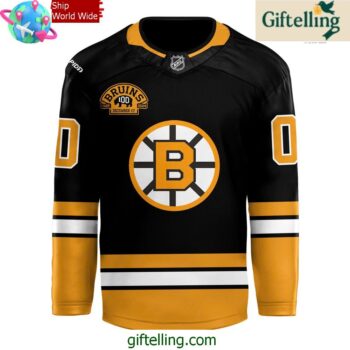 Boston Bruins Centennial Uniform Hockey Jesey