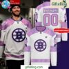 Boston Bruins Hockey Fights Cancer 2024 Hockey Jersey