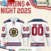 Boston Bruins Night x 2025 Boston Red Sox Hockey Jersey