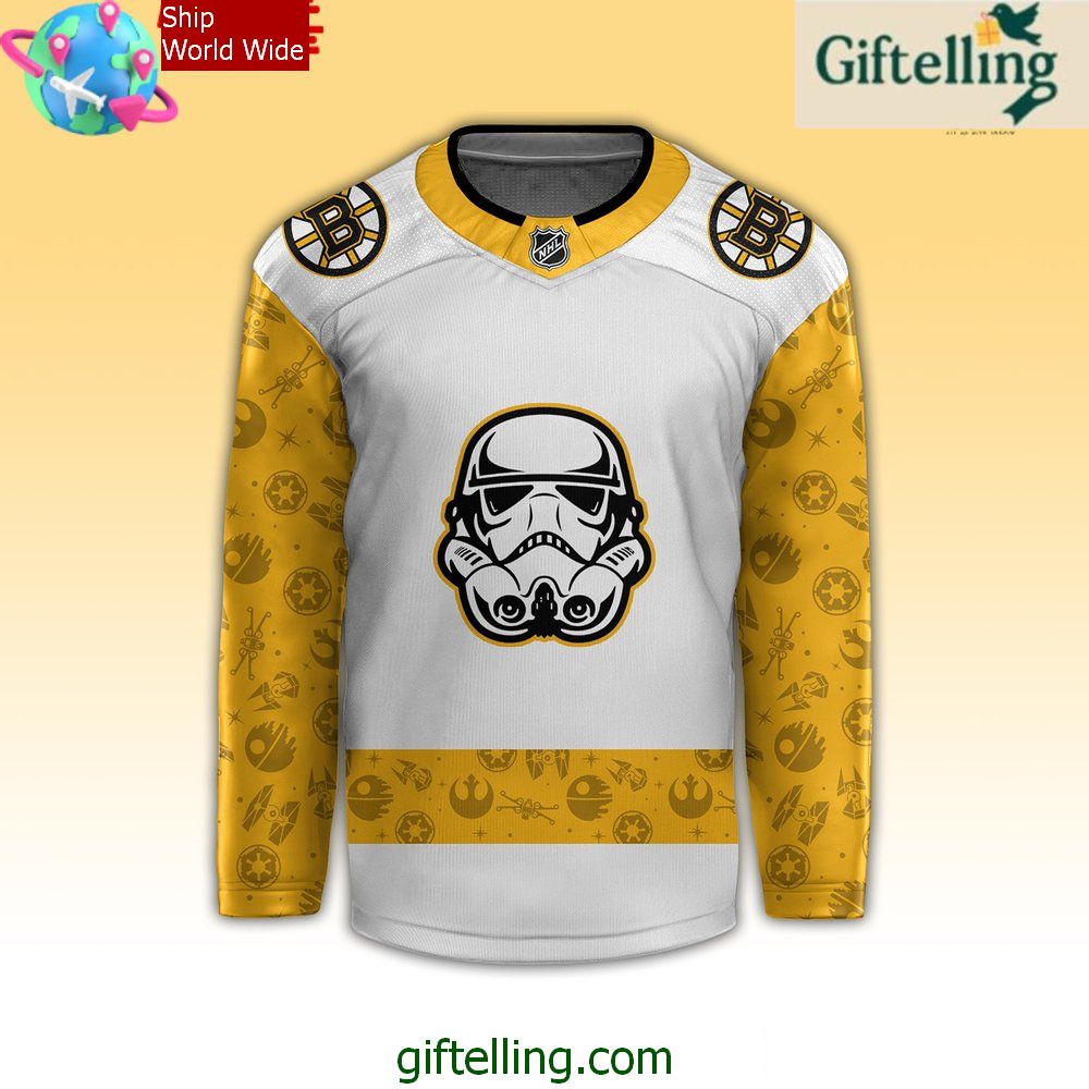 Boston Bruins x Star Wars Night Hockey Jersey Boston Bruins x Star Wars Night Hockey Jersey
