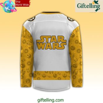 Boston Bruins x Star Wars Night Hockey Jersey