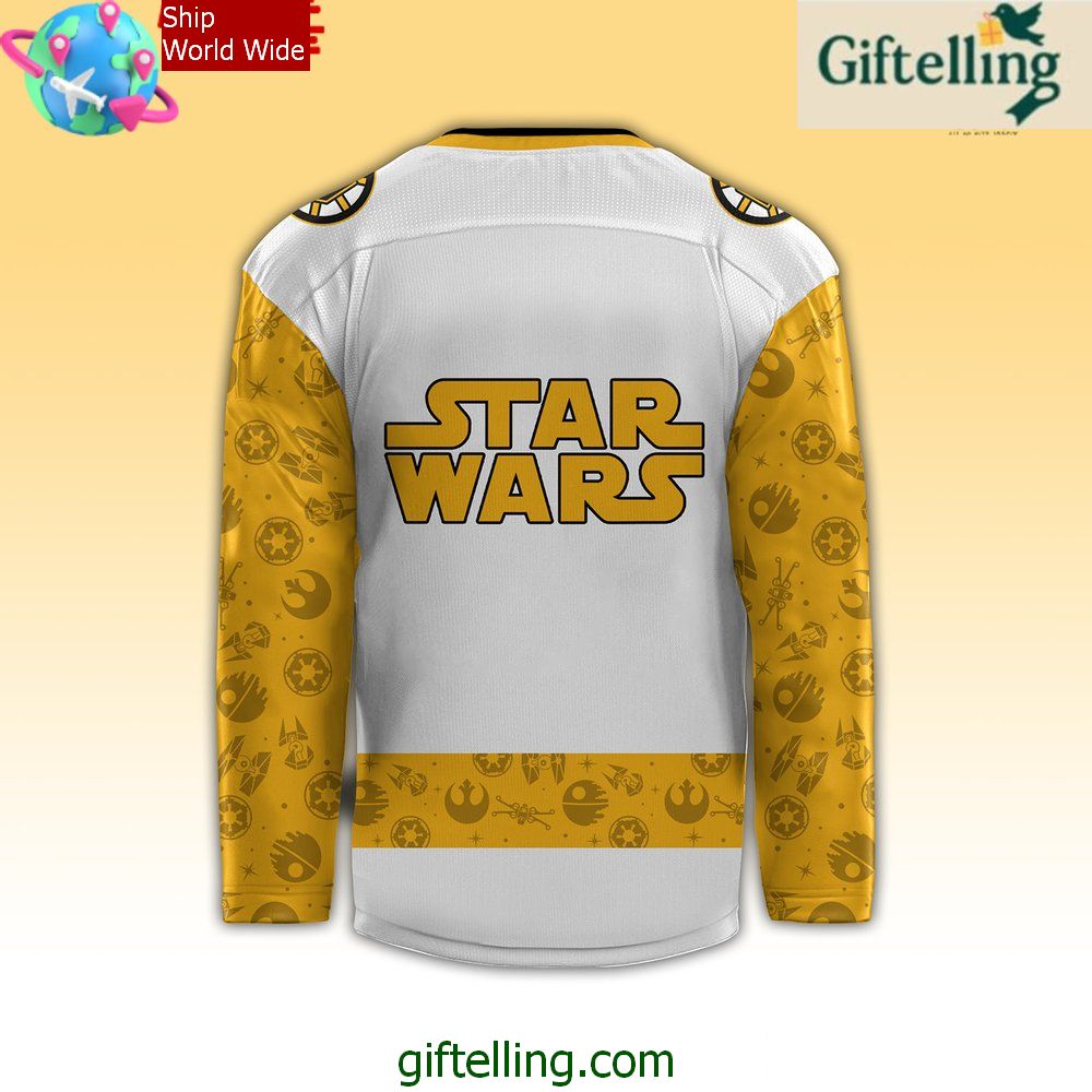 Boston Bruins x Star Wars Night Hockey Jersey Boston Bruins x Star Wars Night Hockey Jersey