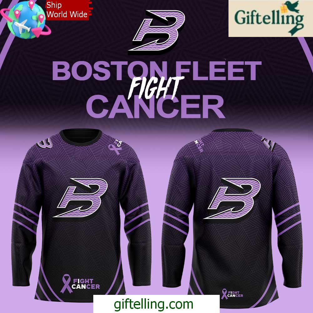 Boston Fleet Fight Cancer 2025 Jersey