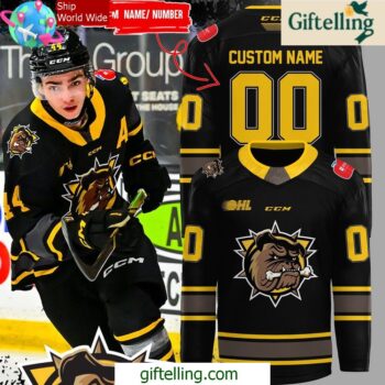 Brantford Bulldogs New Season 2025 Hockey Jersey