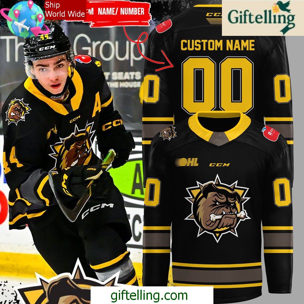 Brantford Bulldogs New Season 2025 Hockey Jersey