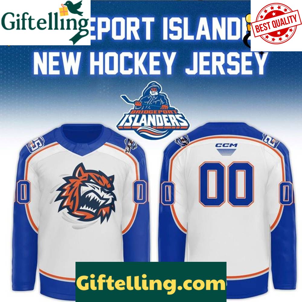 Bridgeport Islanders New Season 2025-2026 Custom Hockey